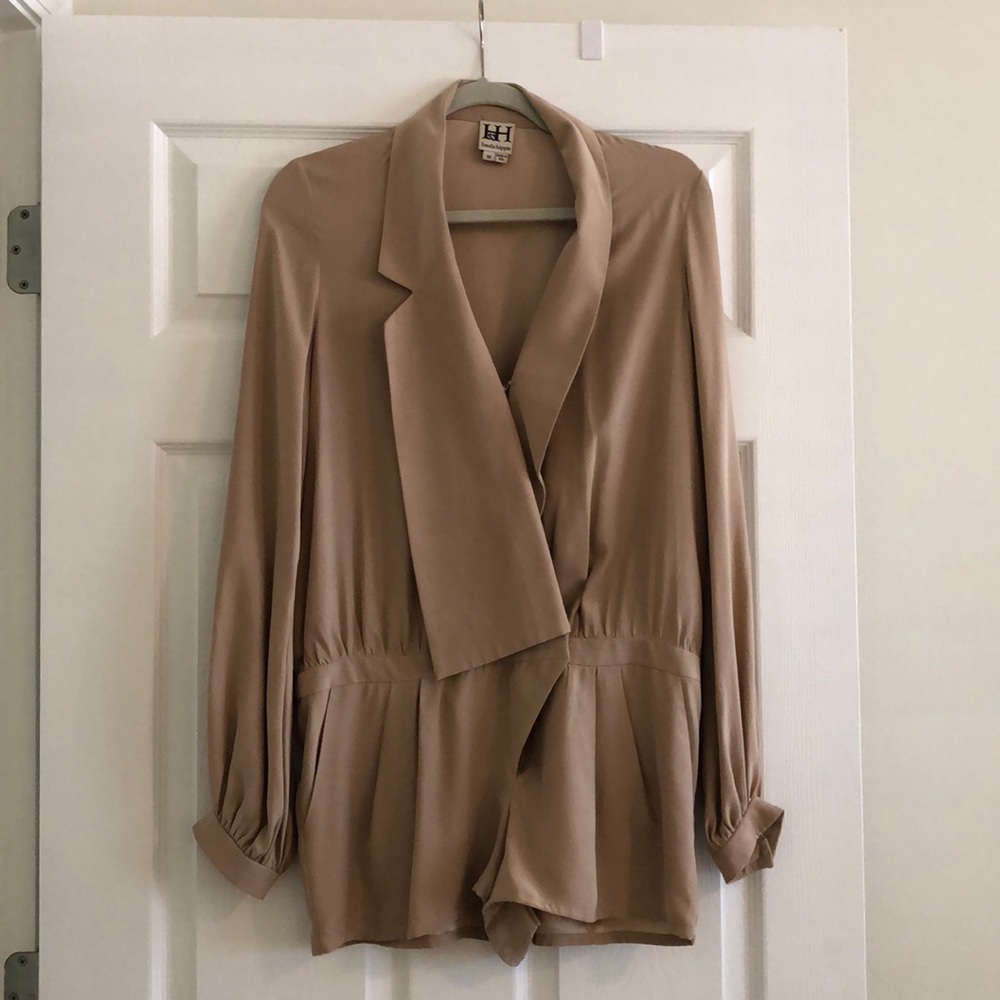 Tan Haute Hippie Romper